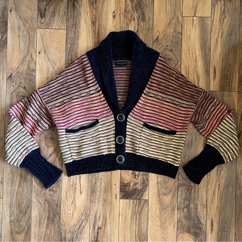 Urban Outfitters Space-Dye Shawl Collar Cardigan